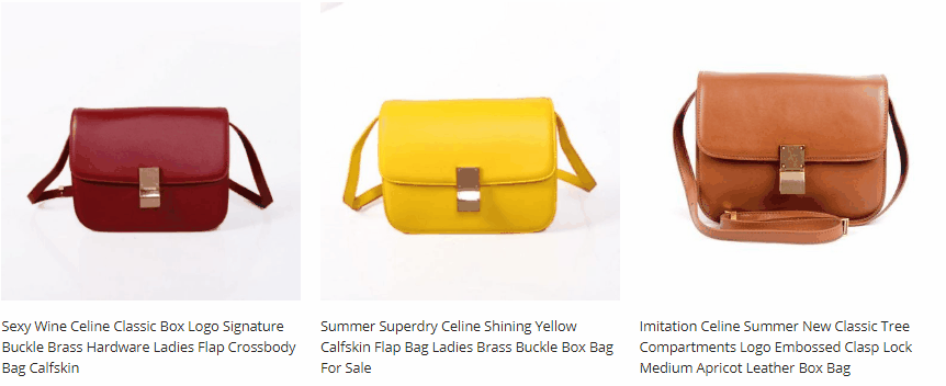 Best-sale replica Celine bag E-shop